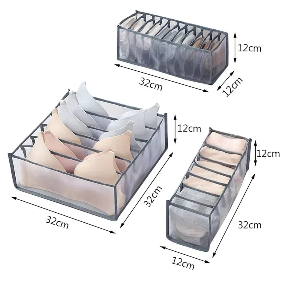Undergarments Organizer Set Of 3
